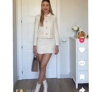 Zara Textured Check jacket